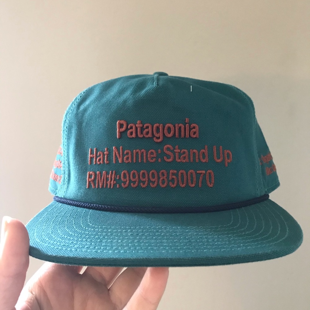 Patagonia Stand Up Hat prototype